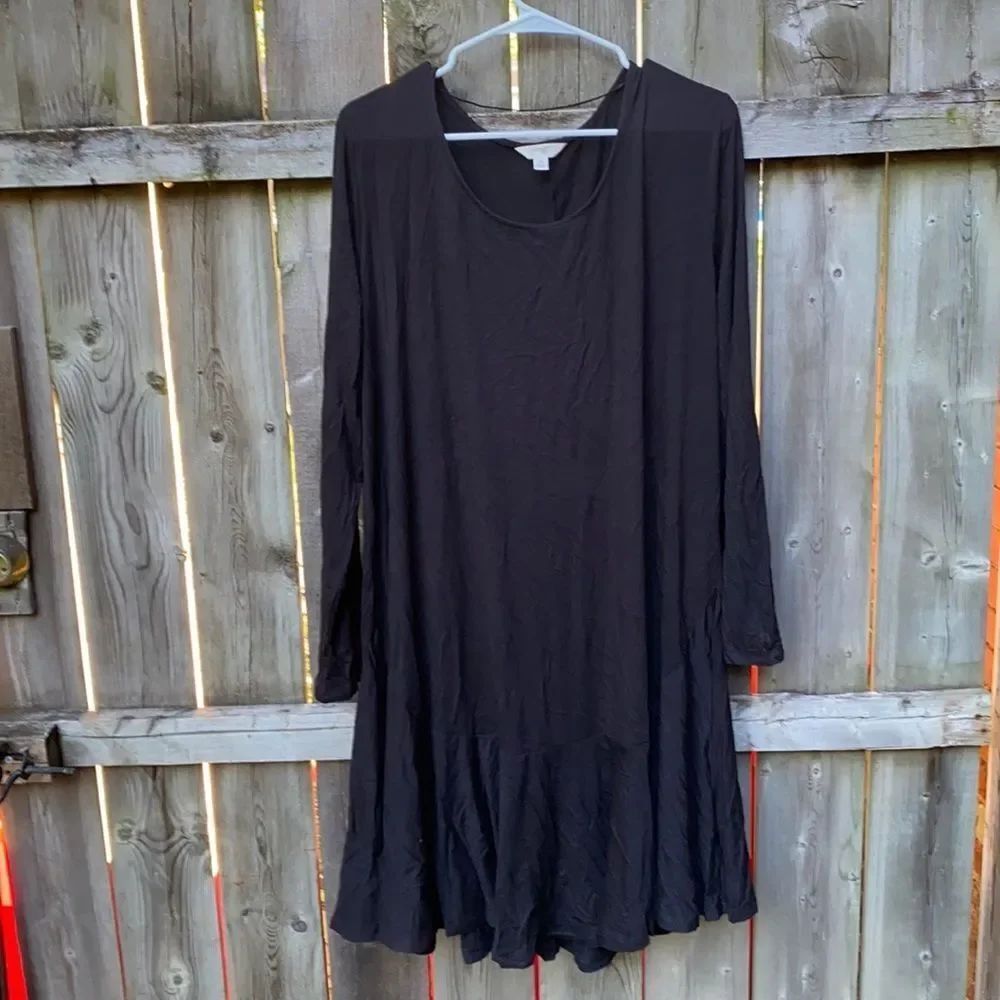 Terra & Sky Ruffle Dress sz. 14 W NWT